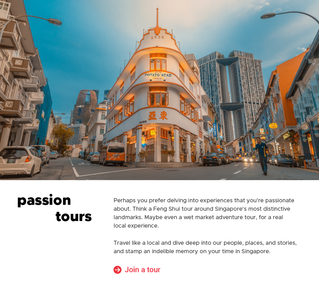 Hospitality - Passion Tours