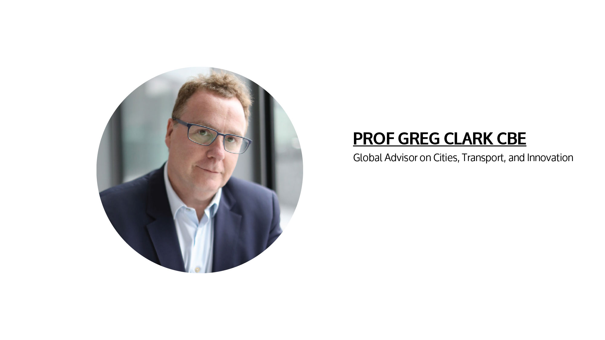 Prof Greg Clark CBE